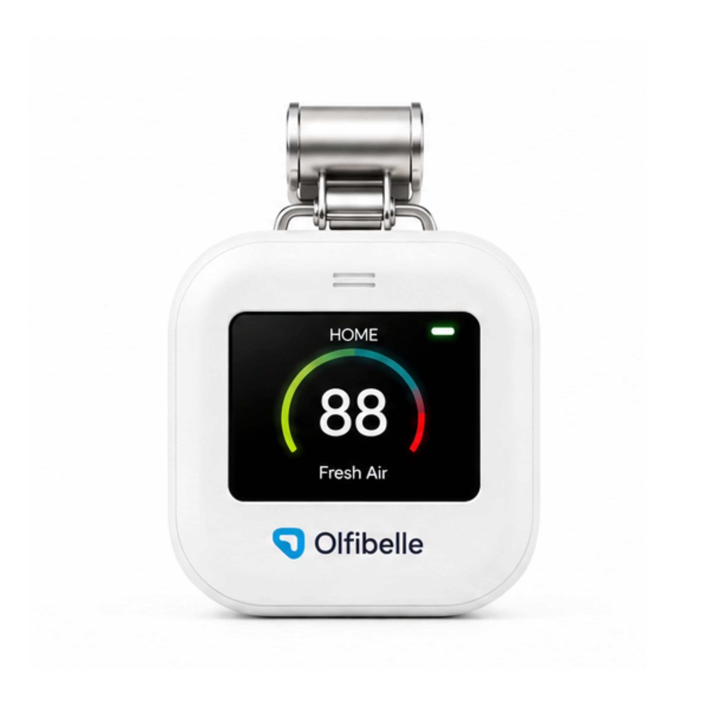 Olfibelle device, clean front view